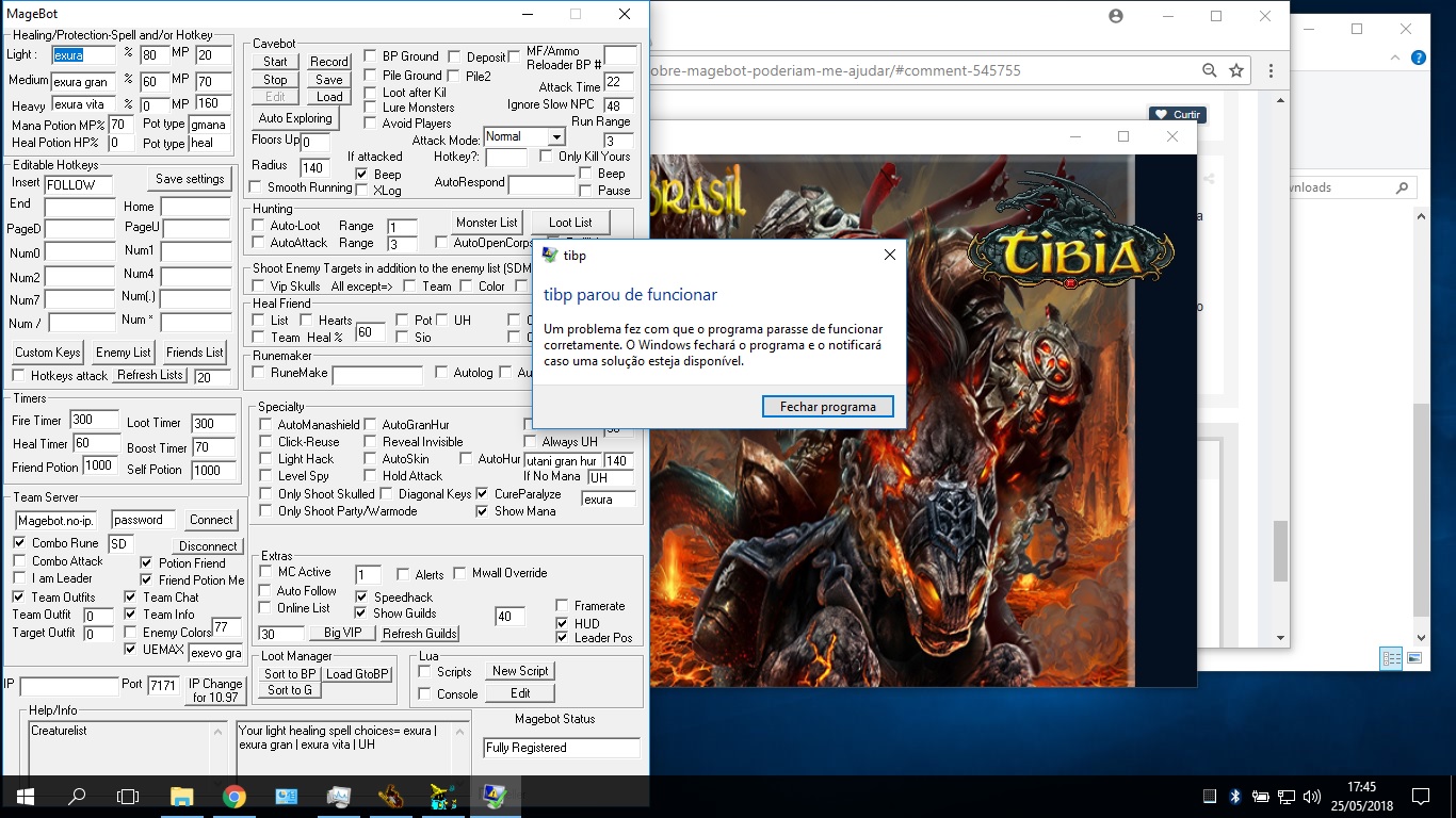 Sobre MageBot, poderiam me ajudar?